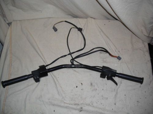 1994-1997 ski doo mach z handlebars with grips and controls mach 1 formula mxz