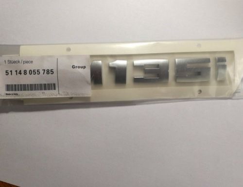 /// m135i ///m 135i letter chrome oem badge emblem adhesive trunk for bmw 1