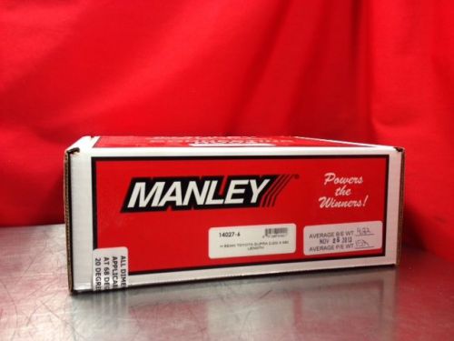 Manley h-beam rods 14027-6 toyota supra 2jz 2jzgte 5.590 rods