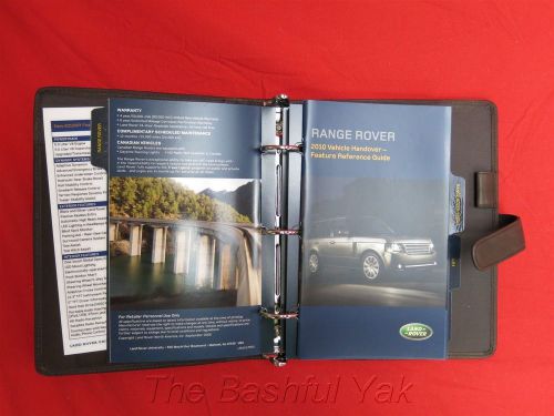 2010 land rover university training manual range rover - sport - lr4 - lr2