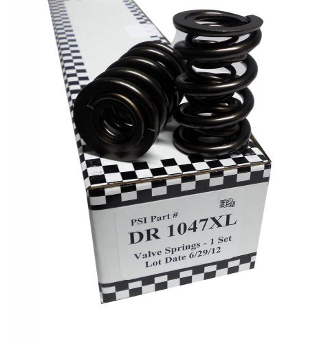 Psi dr1047xl drag race triple valve spring 1.660&#034; .800&#034; max lift set of 16