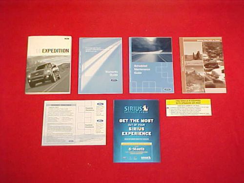 2010 ford van original owners manual service guide 10 w/ case