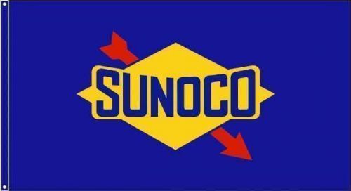 Sunoco flag banner 4x2 ft camaro racing nascar limited