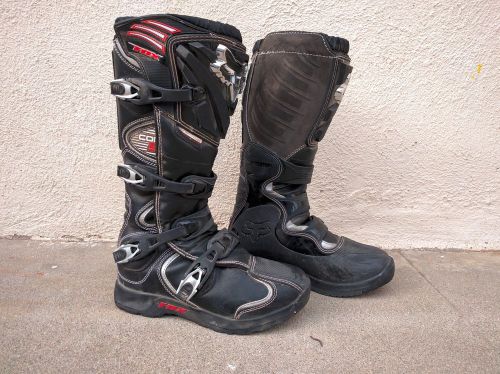 Fox comp 5 adult mens size 9 motocross boots