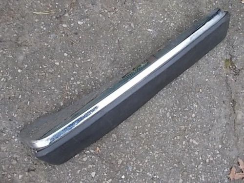 Jaguar xj 6 right rear bumper side section for 1980 to 1987 jaguar xj 6 models