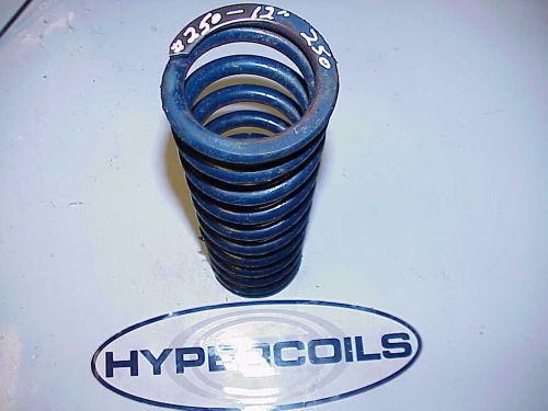 Hyperco 12&#034; tall coil-over #250 racing spring dr1 masterbuilt ump late model