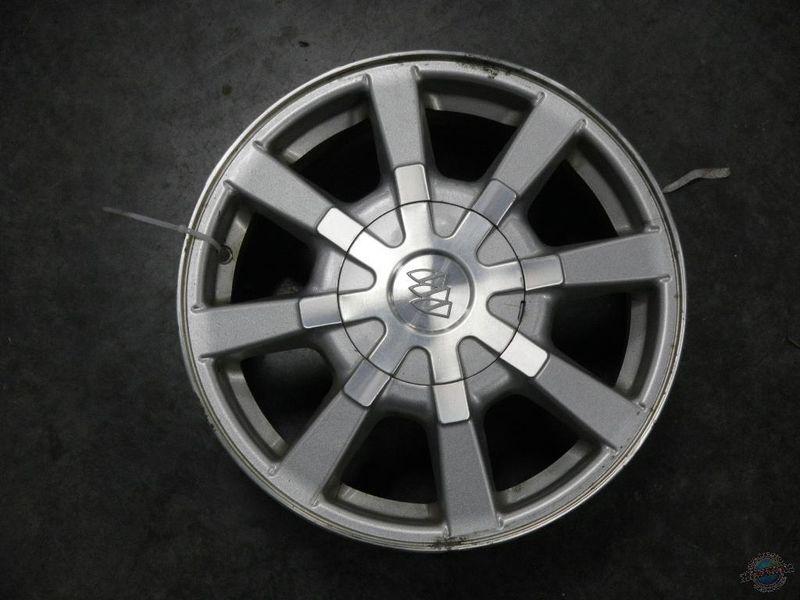 (1) wheel lesabre 1044117 04 alloy 80 percent edge chew oxidation