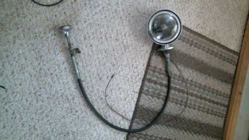 Vintage spot light gm cable controlled all original car truck rat rod 10617