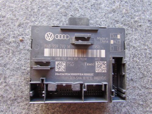 2011 audi a4 2.0t b8 front right passenger side door control module oem