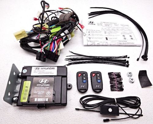 New oem 2010-2012 hyundai tuscon remote starter security system - u8560-1u001