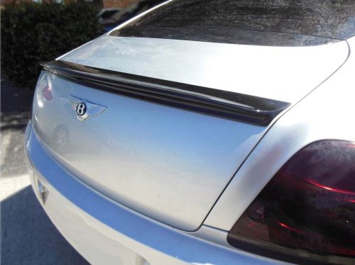 2005-2011 bentley continental gt linea tesoro style rear lip spoiler (unpainted)