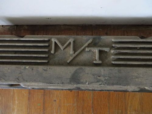 Vintage m/t aluminium valve cover - only 1!!! (140r-50b) - nice shape!