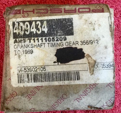 Porsche 356 912 original nos timing gear crankshaft