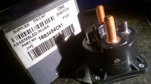 Solenoid relay switch l international one switch l part # 1 6 9 3 4 9 4 c 9 1