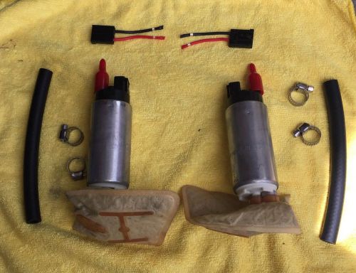 Walbro twin 255lph gss342 electric fuel pumps mustang camero cobra