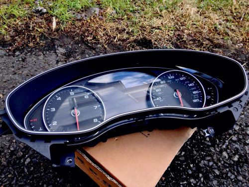 2012-2016 audi a6 instrument cluster speedometer dash oem