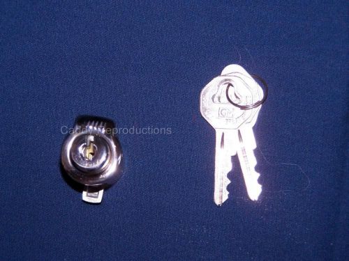 1940 - 1955 cadillac glove box lock assembly &amp; keys