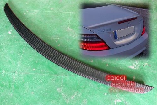 Carbon fiber mercedes benz 2012~2016 r172 slk amg type trunk spoiler ◎