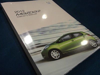 Mazda 2 2012 new oem owners manual