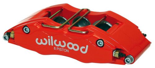 Wilwood dynapro 6 brake caliper,rally car,road racing,0.81&#034; rotors,3&#034;,right,red