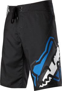 Fox racing hashed youth boys boardshorts black/blue