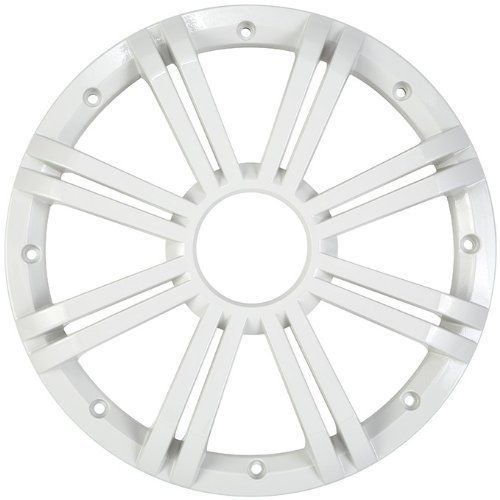 New kicker 41kmw10gw 10&#034; marine subwoofer white grille