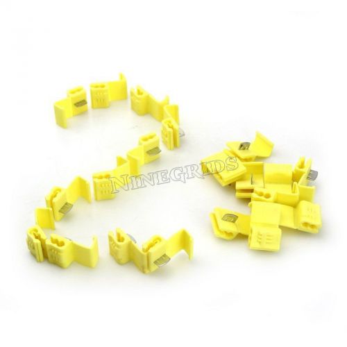 20x electrical terminals scotch locks quick splice wire connector crimp awg 3my