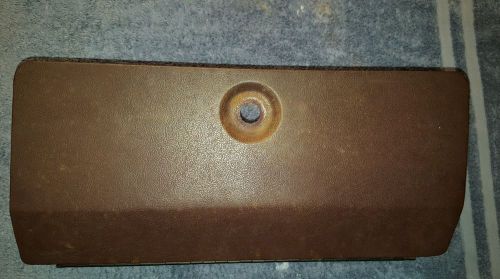 1987 olds cutlass supreme glove box maroon  oem