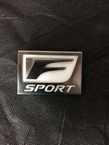 2015 lexus is 350 f-sport badge emblem fender oem number 753-615-3030