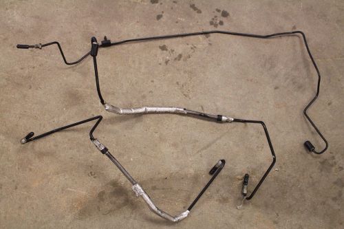 06-13 corvette c6 z06 brake master cylinder lines used oem gm