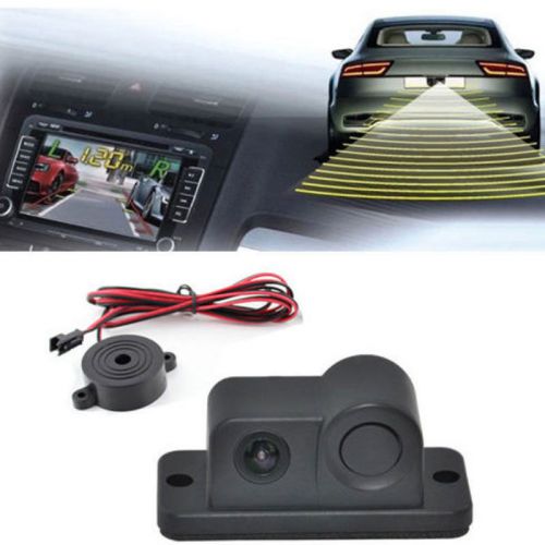 Waterproof 170° car rear view reversing camera &amp; parking sensor night vision kit