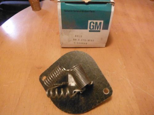 Nos gm 500890 a/c heater resister 73-77 chevy chevelle 74-78 truck 71-77 caprice