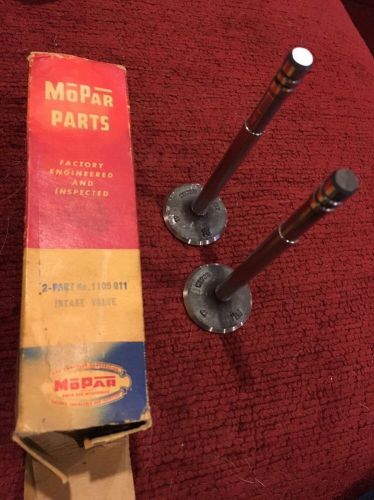 1942 - 54 dodge plymouth intake valves (two) mopar nos in box