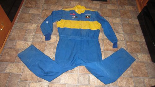 Race used simpson fire suit nomex uniform firesuit driver crew arca sfi 3-2a/5