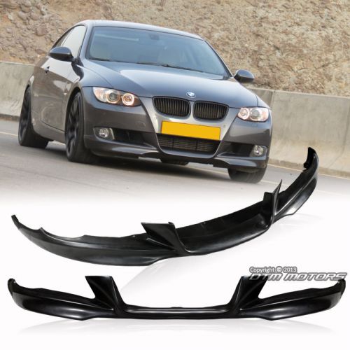 Polyurethane front bumper lip spoiler for 2007-2009 bmw e92 328 / 335 2 dr coupe