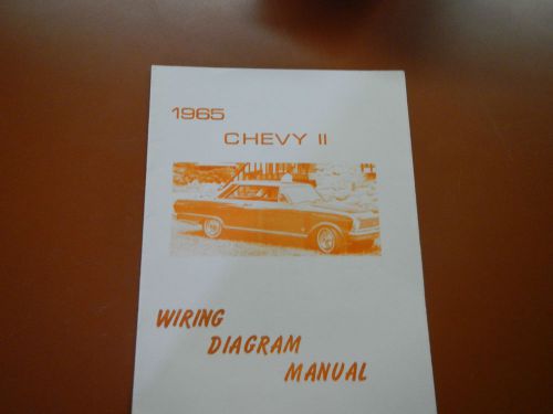 1965 chevrolet nova wiring diagram manual