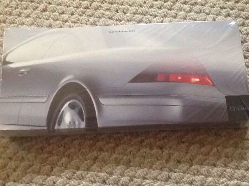 Mercedes, cl, dealer showroom brochure, 2001,cl500, cl55 amg, cl600