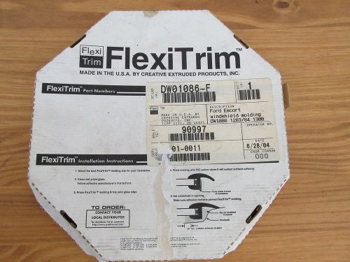 1991-96 - ford escort - rubber windshield molding, seal, trim - dw1086 dw01086-f