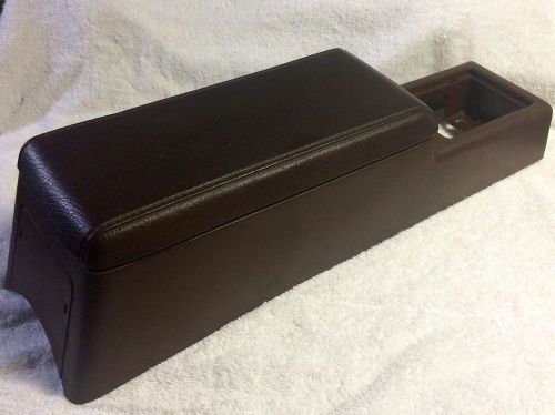 84 / 85 mazda rx7 center console armrest burgundy  rx-7.