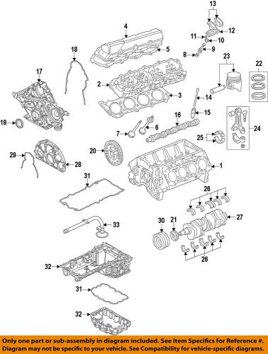 Ford oem 11-14 f-250 super duty-engine oil pan gasket bc3z6710a