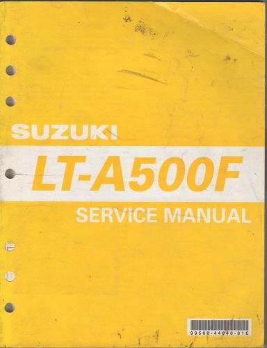 2002 suzuki  atv 4 wheeler lt-a500f p/n 99500-44040-01e service manual(976)