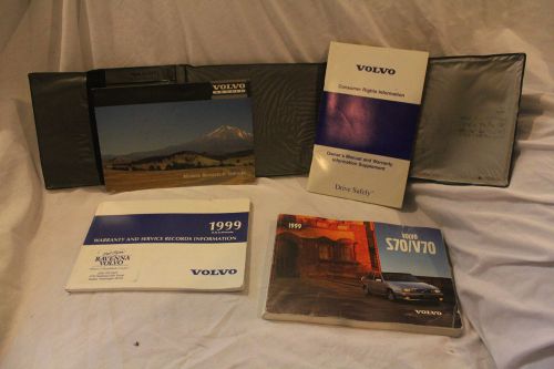 1999 volvo s70 v70 owners manual