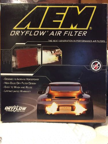 Aem dryflow air filter