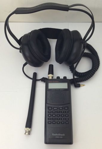 Radioshack pro-89 race scanner and noise cancelling racing headphones