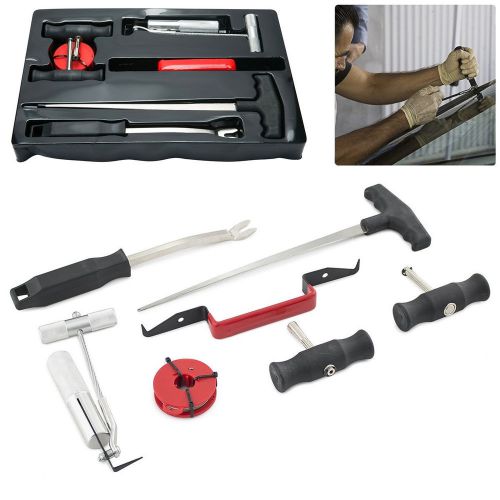 7pc car heavy duty windshield glass removal tool kit garage hand tool universal