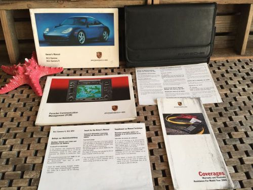 2000 1999 porsche 911 carrera coupe convertible 996 c2 c4 owners manual + navi b