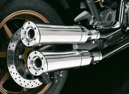 Muffler set, stainless steel