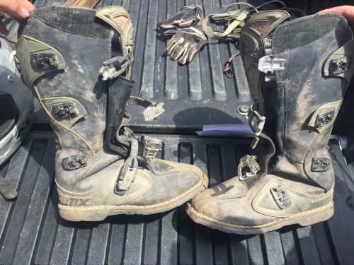 Thor quadrant mx boots size 11 motocross boots
