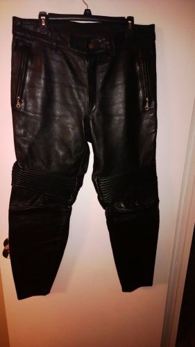 Vanson leather pants size 38