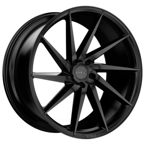 Staggered ruff r2 front:22x9,rear:22x10.5 5x120 +32mm satin black wheels rims